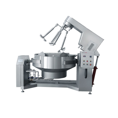 Kochgeräte Industrielle automatische Neigung Planetares Sauce Jacketted Kessel mit Multi-Rührgerät