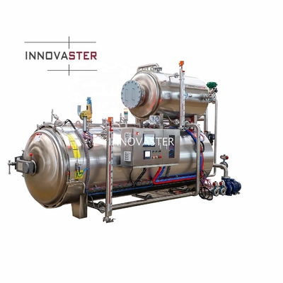 Hochtemperatursterilisation Glasflaschenbeutel Nahrungsmittelretort Überdrucksterilisator