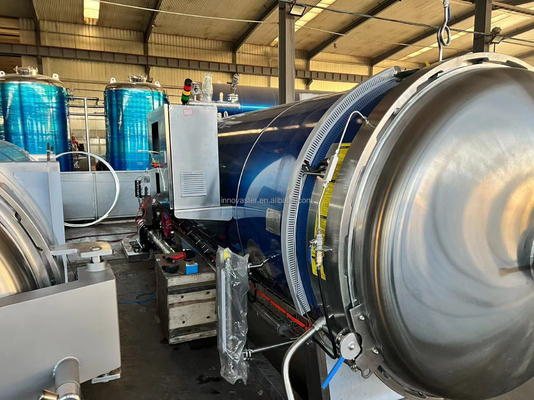 Hochtemperatursterilisation Glasflaschenbeutel Nahrungsmittelretort Überdrucksterilisator