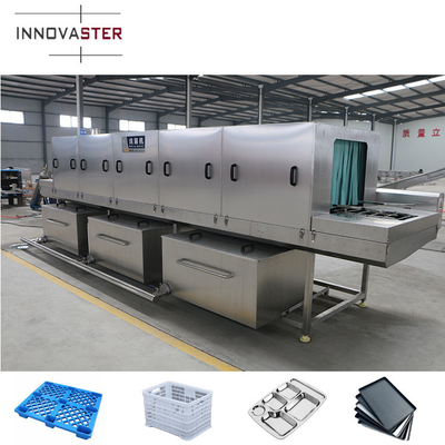 Trays Kisten und Behälter Hochdruckreinigungsmaschine mit Klemmdüsen CW-03