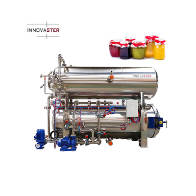 3P vollautomatische/manuelle Hochtemperaturdampfwasserbad Autoklavensterilisationsretort