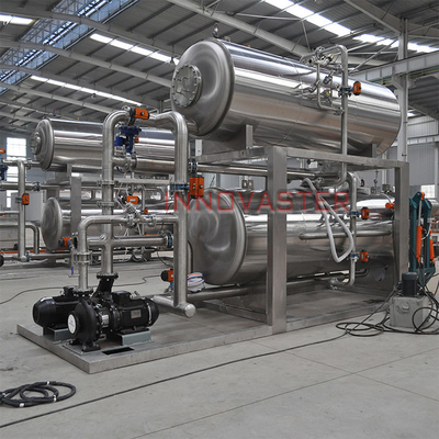 3P vollautomatische/manuelle Hochtemperaturdampfwasserbad Autoklavensterilisationsretort