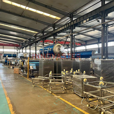 3P vollautomatische/manuelle Hochtemperaturdampfwasserbad Autoklavensterilisationsretort