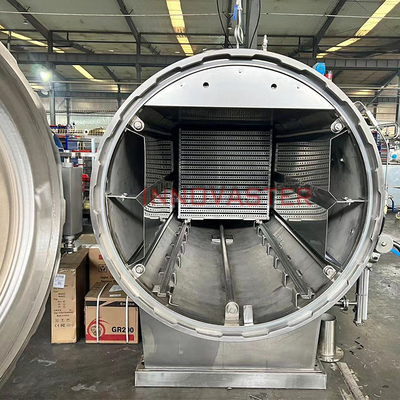 3P vollautomatische/manuelle Hochtemperaturdampfwasserbad Autoklavensterilisationsretort