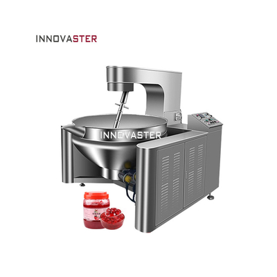 100-600L Kapazität kommerzielle automatische Mischmaschine und Kochmaschine für Lotus-Kern-Paste Topf