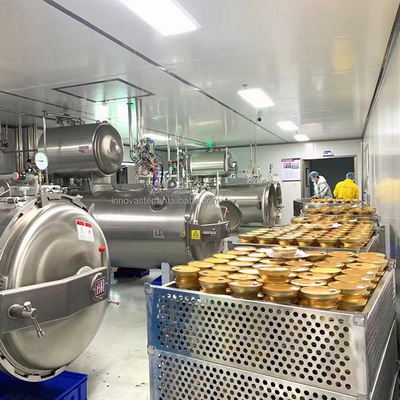 3P vollautomatische/manuelle Hochtemperaturdampfwasserbad Autoklavensterilisationsretort