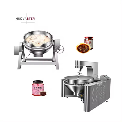 Kochen und Mischen Funktion Elektroheizung Karamell Kochmaschine mit Mischer 200L