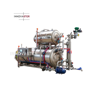 Dampfmedium Wasserbad Sterilisator Hochdruck Retort Autoklave für Lebensmittelkonserven