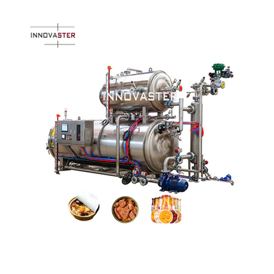 2100 KG Kapazität Kleines Mehrfunktionslabor Retort Lebensmittel-Autoclave-Sterilisator für das Labor