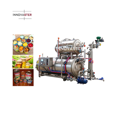 1 kW Warmwasserdampfmaschine zur industriellen Autoklaven-Nahrungsmittelsterilisation Retort