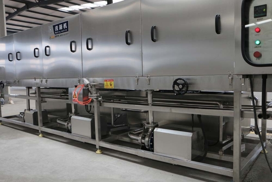 Einfache Bedienung Container Cleaner Maschine für individuelle Reinigung und hygienische Design