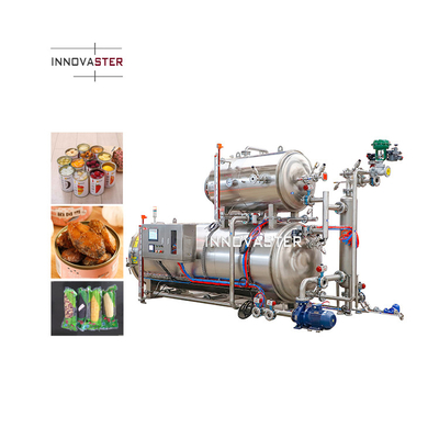 Multifunktionale Retortmaschine zur Hochtemperatursterilisation von Futterbeuteln für Haustiere