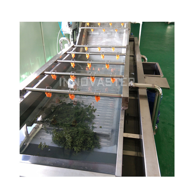 Industrie-Frucht- und Gemüse-Blasenwaschmaschine mit Ozonwaschmaschine
