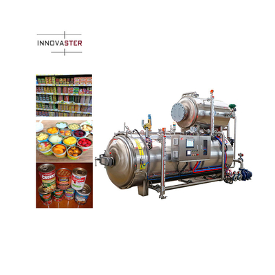 Lebensmittelverpackung Hochtemperaturverarbeitung Landwirtschaftsbetriebe Wasserspray Labor Retort bei 121°C