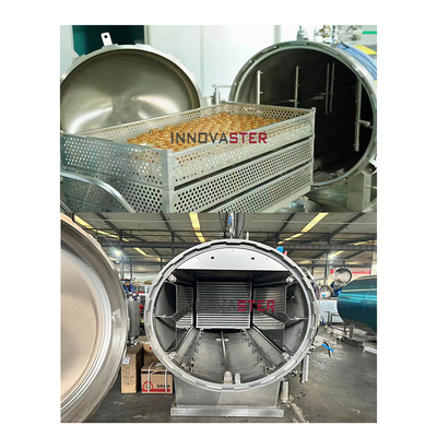 2100 KG Kapazität Institut/Labortest Automatische Glasdose Flasche Sterilisator Retortmaschine