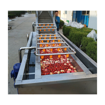 Wasserrecycling Vortex-Typ Gemüse- und Obstwaschmaschine mit vorteilhaftem Design