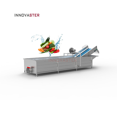 Industrie-Bubble Tomaten Waschmaschine Trocknungsmaschine für Mais Obst Gemüse Zwiebel