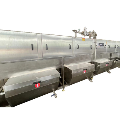 Waschmaschine für Lebensmittelbehälter mit SUS304 Edelstahlkorb und 650 KG Kapazität