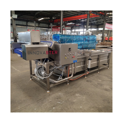 SUS 304 Einzeltankwaschmaschine für Gemüse- und Obstprodukte mit industriellem Wasserkreislauf