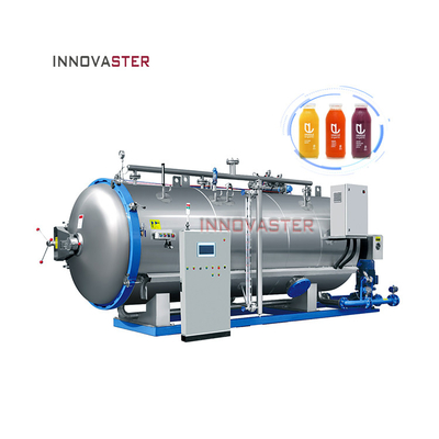 Multifunktionale industrielle horizontale Dampf-Lebensmittel Glasgefäße Zinnkanne Sterilisator Retort Autoclave