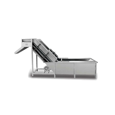 SUS 304 Einzeltankwaschmaschine für Gemüse- und Obstprodukte mit industriellem Wasserkreislauf