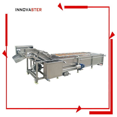 SUS 304 Einzeltankwaschmaschine für Gemüse- und Obstprodukte mit industriellem Wasserkreislauf