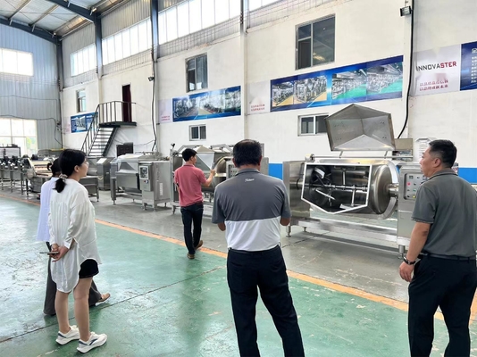 220V/230V/380V/415V/440V angepasste Kokosirup/Zuckerrohrsirup Dampfheizung Vakuum Horizontale Neigung Kochmischmaschine