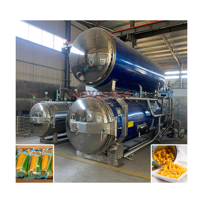 1100*1200*1500MM Hochtemperatur-Sterilisations-Reisretort für Lebensmittelverarbeitungsanlagen