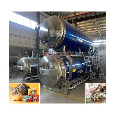 Hochtemperatur-Sterilisations-Retort für Lebensmittel-Packung 2100 KG