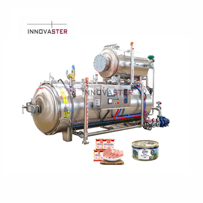 Hochtemperatur-Sterilisations-Retortmaschine für 2100 KG-Food-Spout-Poch-Verpackungen