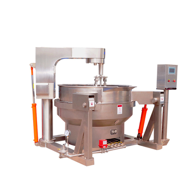Automatische Maschine aus Edelstahl mit mehreren Köpfen zur Herstellung von Sauce