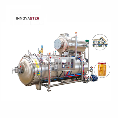 Wassermedium-Nahrungsmittelsterilisationsmaschine zur Hochtemperatursterilisation von Pilzen