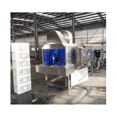 650 KG automatische kommerzielle Waschmaschine für Schachteln/Körbe/Boxen/Träger und langlebige