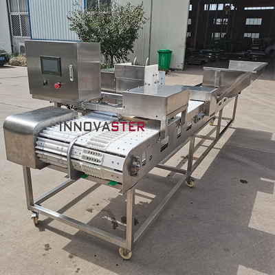Maschine zum Stringen und Verarbeiten von Fleischspitzeln 2000*730*1630mm Huhn Satay Kebab