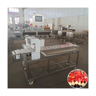 Automatische Gemüse-Fleisch-Hühnchen-Kabob Satay-Skewer-Maschine für Ihre Catering-Bedürfnisse