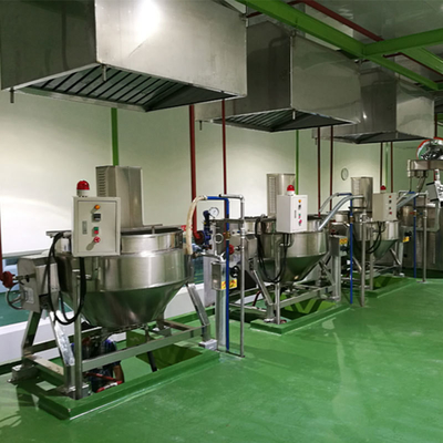 Ölheizung Automatische industrielle Gas-Koch-Kessel mit Edelstahl 304