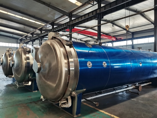 Multifunktionale vollautomatische Batch-Retort-Maschine zur Wasseruntertauchsterilisation
