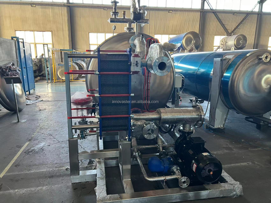 1100*1200*1500MM Halbautomatische Retortmaschine zur Hochtemperatursterilisation
