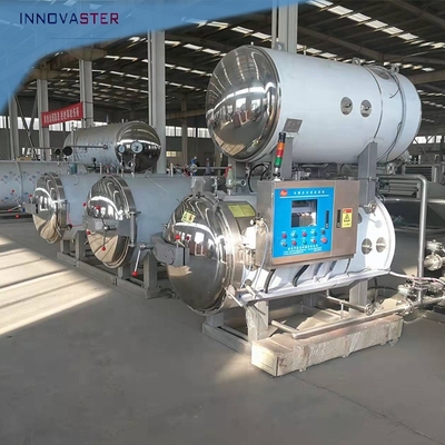 1KW Druckkochersterilisator für hohe Temperaturen Vollautomatik-Retortmaschine für Lebensmittel