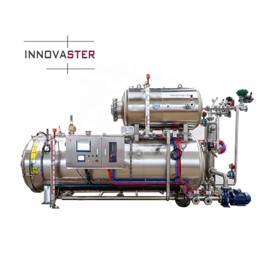 380V/50Hz 3-Phasen-Wasser-Spray-Retort-Maschine für die Sterilisation von Beutelprodukten