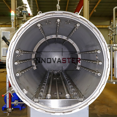 304 Edelstahl F0 Retort Sterilisationsmaschine mit automatischer Funktion und Konstruktion