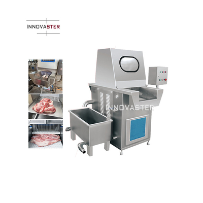 304 Edelstahl automatischer Rindfleisch-Hühnchen-Salzlake-Injektor für die Salzlösung