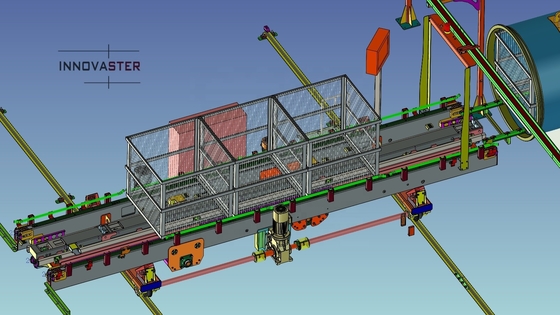Automatisches Be- und Entladen aus Edelstahl 2000 kg für eine höhere Produktionseffizienz