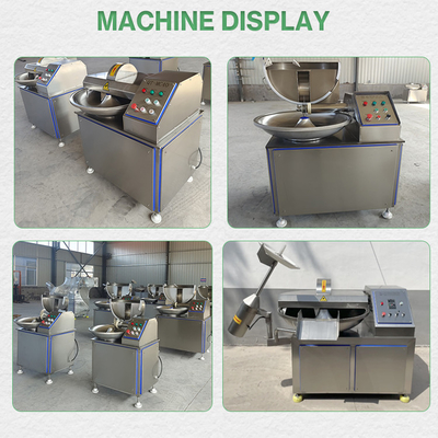 40L industrielle Fleischschalen Schneidemaschine mit SUS304 Edelstahlblättern und Schalen