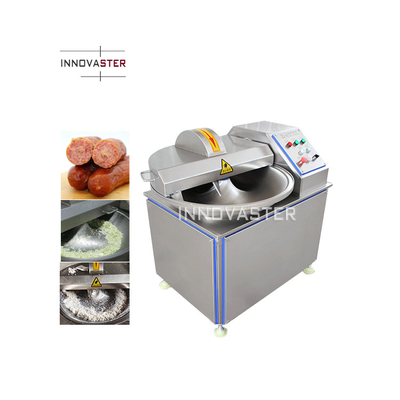 350 KG kommerzielle automatische Edelstahl 40L 80L 125L Mixer Fleisch Gemüse Salat Cutter Schüssel