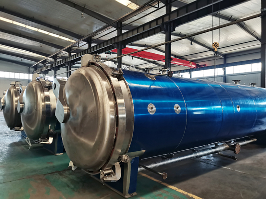 Multifunktionale Autoklaven-Retort-Sterilisationsmaschine mit Heißwassersprühen für Glasklassen