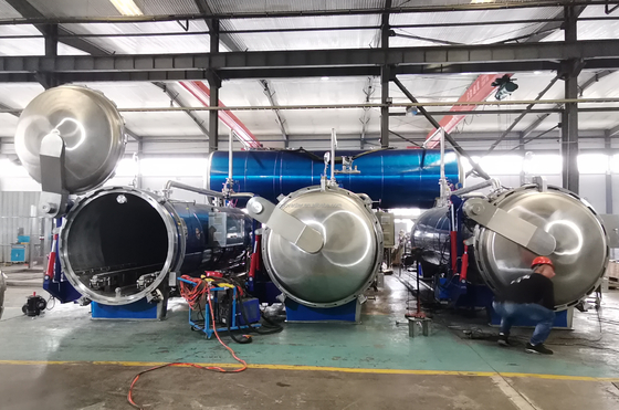 3P-Spannungs-Industrial Canning Autoclave Retort-Maschine mit automatischem Chargenbetrieb