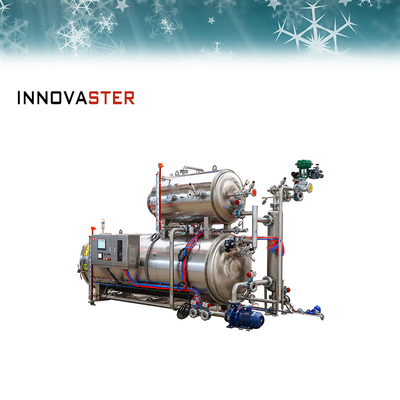 Wassermedium-Sterilisation mit automatischer Batch-Retort-Maschine/Retort