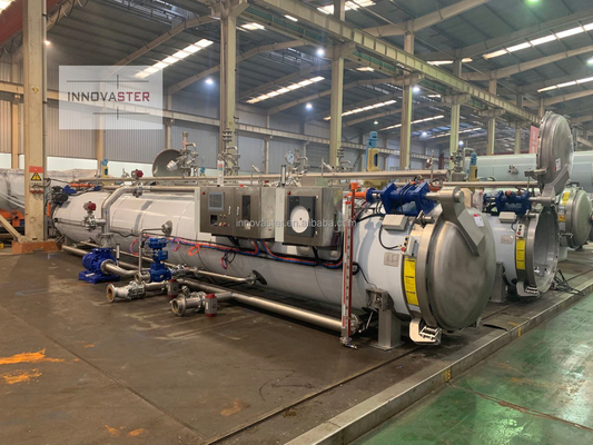 304 Edelstahl F0 Retort Sterilisationsmaschine mit automatischer Funktion und Konstruktion