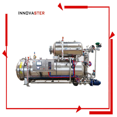 3P-Spannungs-Industrial Canning Autoclave Retort-Maschine mit automatischem Chargenbetrieb